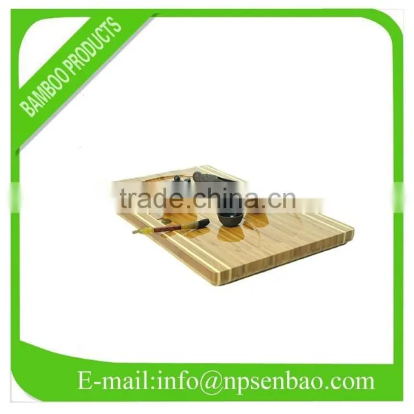 Chinese Style Bamboo Tea Tray photo-2