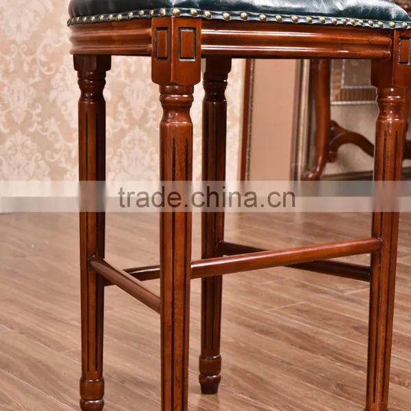 Best Selling Bar Stool High Chair Modern Bar Chair in Wood photo-5