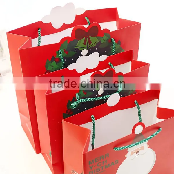 Christmas Paper Handle Bag photo-5