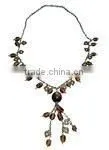 Glass Metal Necklace