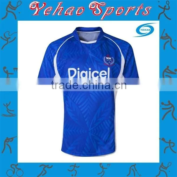 Professional Athletes Wholesale Dry Fit Sublimated Rugby Jersey photo-4
