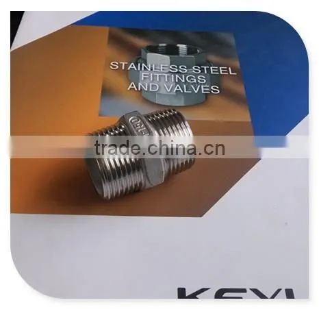 Thread Hex Nipple,casting Pipe Fitting,screwed Pipe Fitting