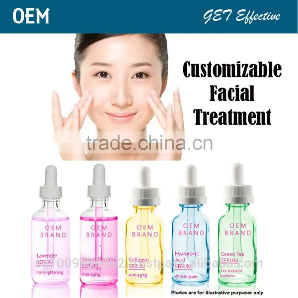 OEM Cosmetic Skin Care Vitamin C, Vitamin E, Collagen Serum / Essence
