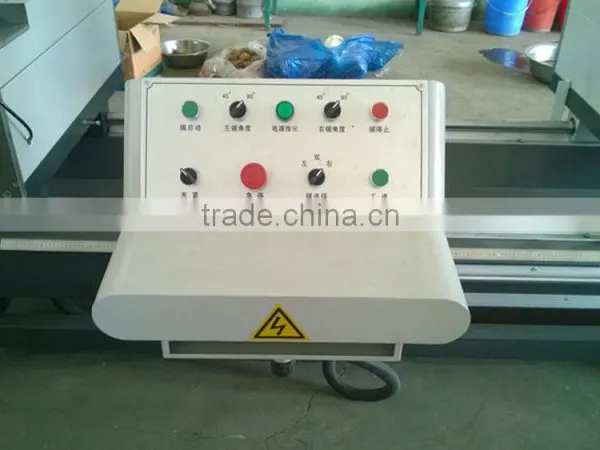 Double Heads Cnc Cutting Saw for Aluminum Profile With Air Filter ,air Gun,and Automatic Lubeication photo-3