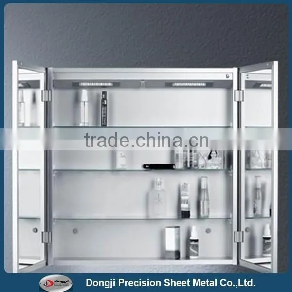 Custom High Quality Stainless Steel Sheet Bathroom Mirror Cabinet