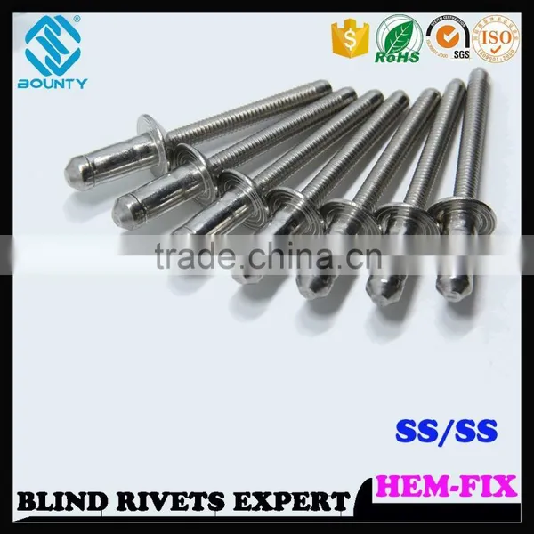 HIGH QUALITY HOT SELLING FACTORY ANTI VIBRATION HM BLIND RIVETS FOR AUTOMOBILE photo-2