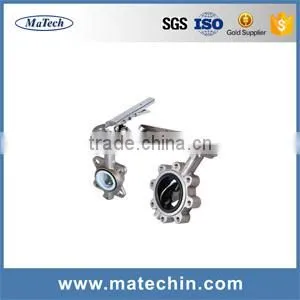 High Quality Stainless Steel Sanitary Butterfly Valve Manufacture CE/ISO photo-4