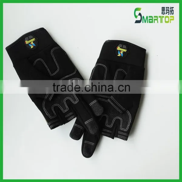 New Products on China Market Fingerless Silicon Palm Sport Glove photo-2