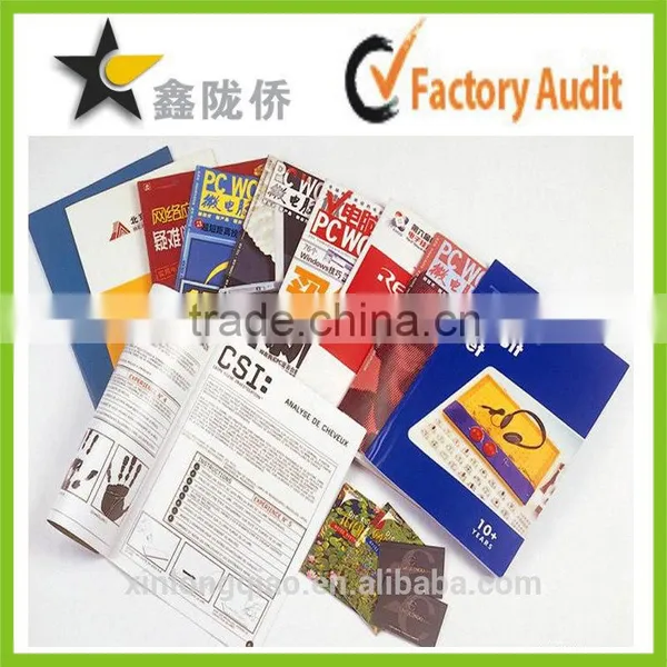 A4 Paperback Softcover Book Printed&softcover Book Printing
