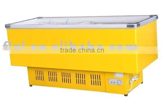 Supermarket Island Freezer, Commercial Island Freezer