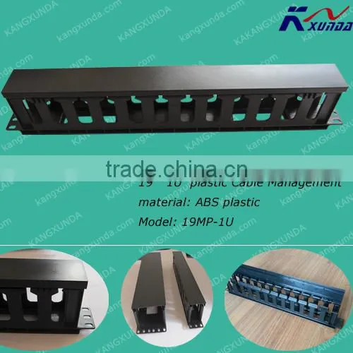 1U ABS Plastic Cable Management