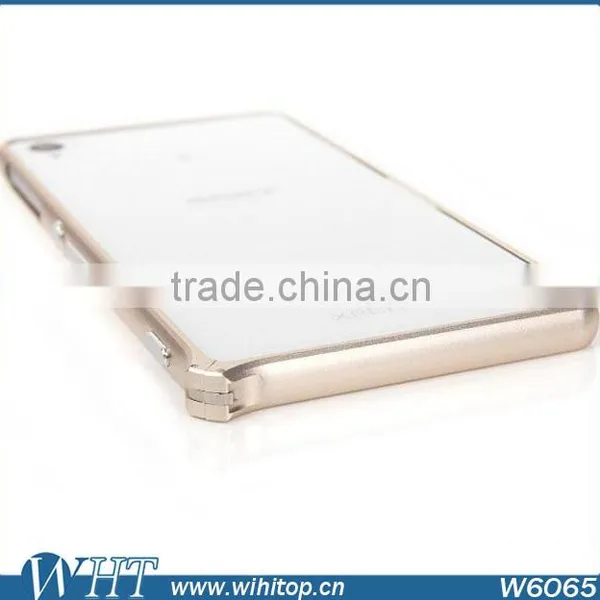 New Arrival Aluminum Bumper Case For Sony Xperia Z3, No Screw Frame Bumper For Xperia Z3 photo-4