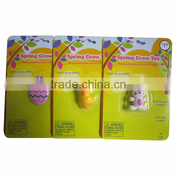 Blister Card Growing Rabbits Duck and Stone Toys Eva photo-3