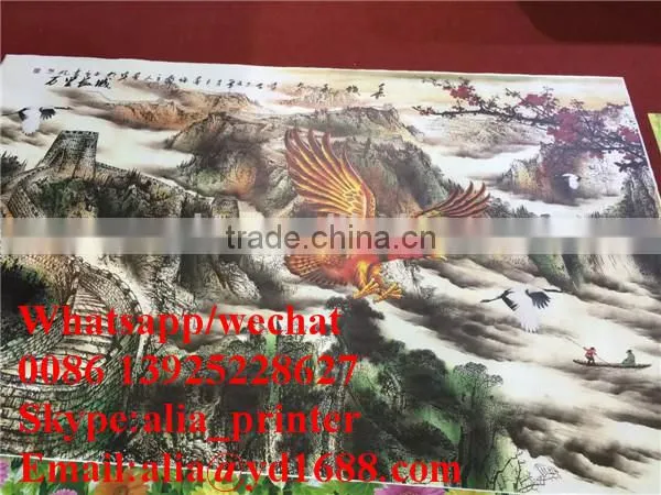 Digital Large Format Wallpaper Printing Machine,pvc Wallpaper Printer With 150sqm/h photo-3