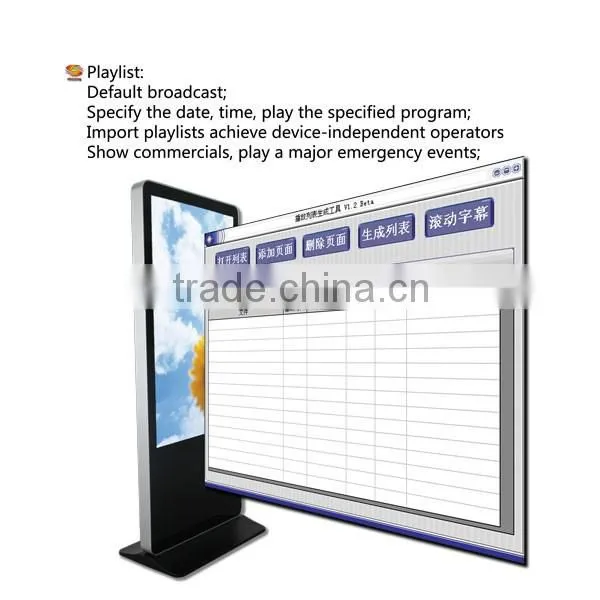 Build in Vga and Vesa Hole Indoor Advertising Digital Signs photo-5