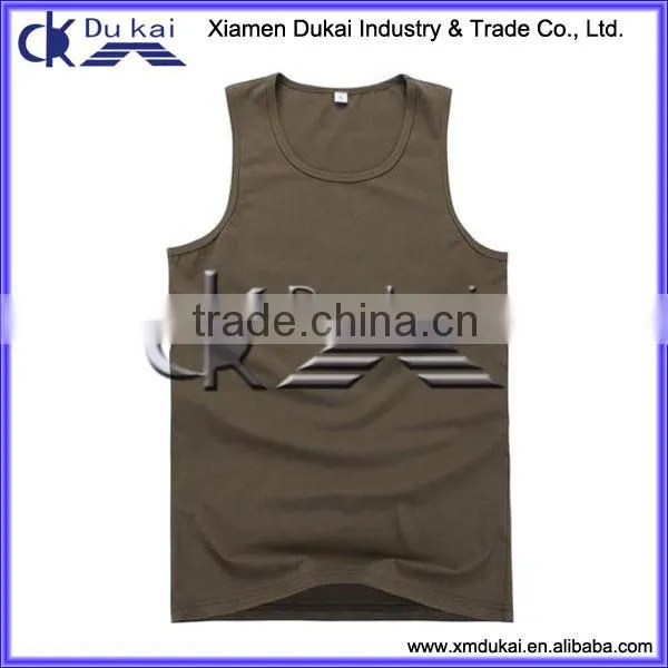 Men's Ice Cotton Tank Top, Men's Sleeveless Shirt, Men's Outer Waistcoat