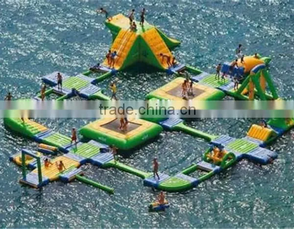 Gaint Inflatable Water Park /inflatable Floating Water Park for Adult