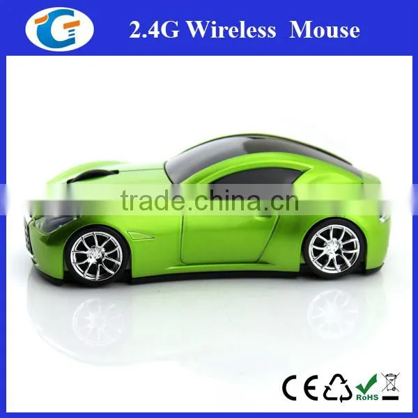 Car Shape Wireless Mouse With Blue Headlight photo-6