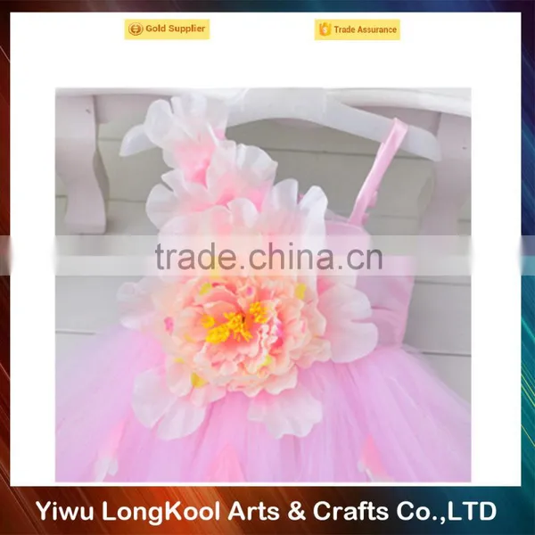 New Arrival Hot Sale New Model Big Flower 3 Year Old Girl Dress photo-2