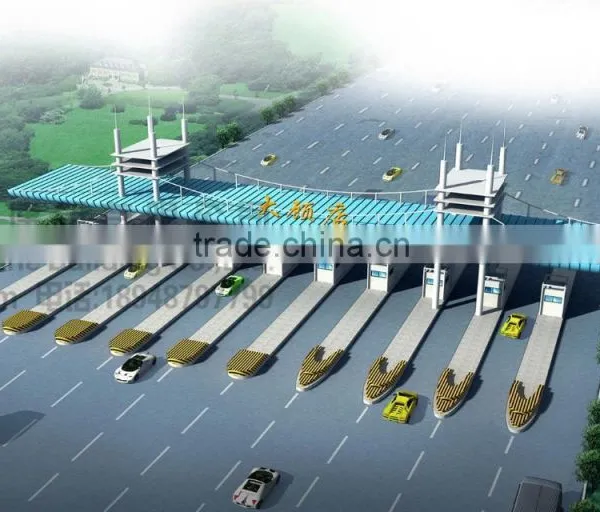 ETFE/PTFE/PVDF Materials Architecture Tensile Membrane Structure Petrol Station photo-2