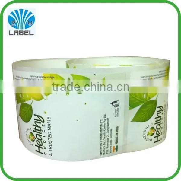 Custom Logo Printing Roll Security Sticker Label photo-5