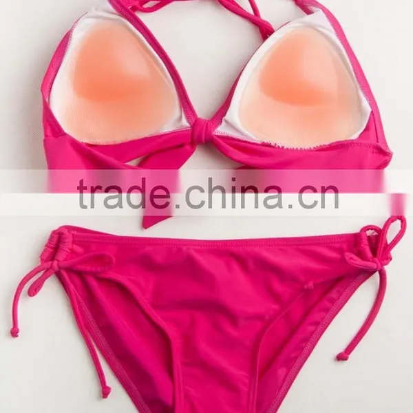 Ideal Fashions Wholesale Push up Nude and Transparent Silicone Bra Padding for Swimsuit Silicone Bra Pads Ali Silicone Breast photo-6