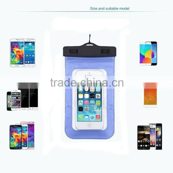 PVC Swimming Cell Phone Waterproof Bag for Iphone 6 photo-4