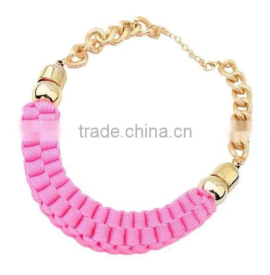 2015 Factory New Products Handmade Fabric Necklace photo-5