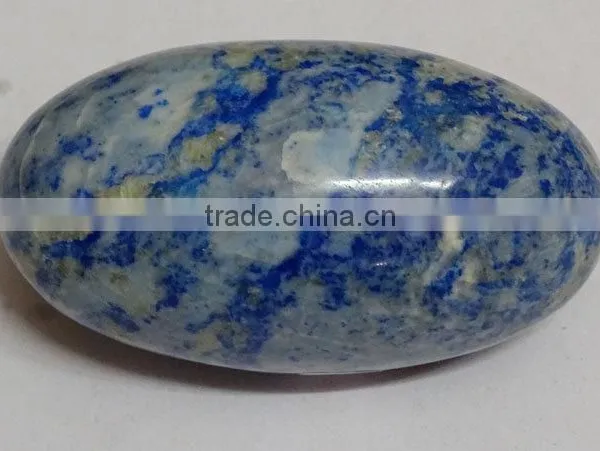 Lapis Lazuli Narmada Lingam From Natural Agate : Wholesale Gemstone Lapis Lazuli Narmada