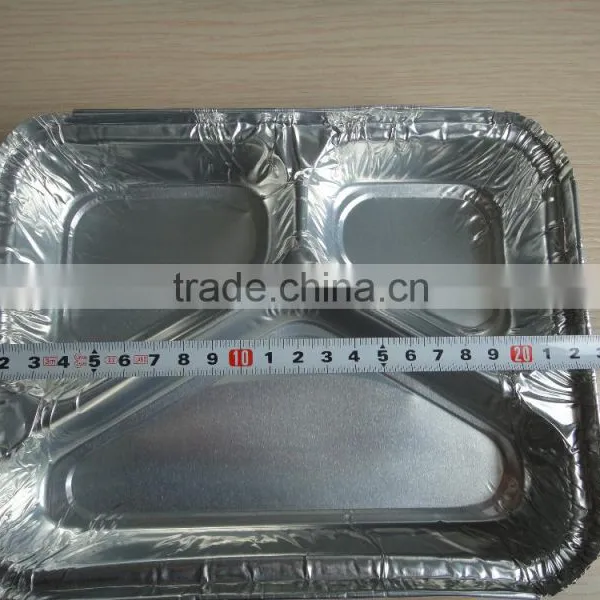 Three Compartment Aluminum Foil Container photo-4