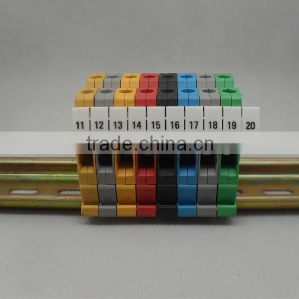 Mrk Terminal Number Code Plastic Number Sheet