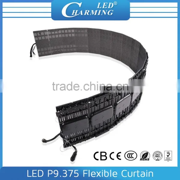 P9 Bendable Wedding LED Curtain Display Backdrop On Hot Sale photo-5
