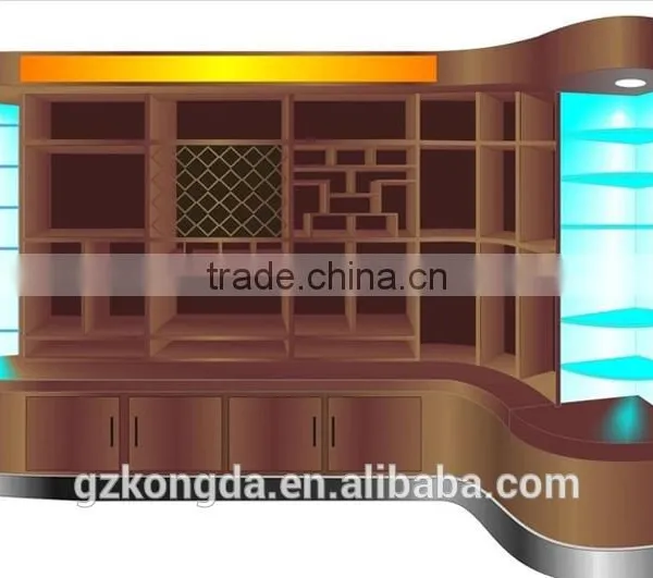 Supply All Kinds of Makeup Display Counter,jewelry Display Shop Counter,counter Display of Cosmetic Showcase photo-2