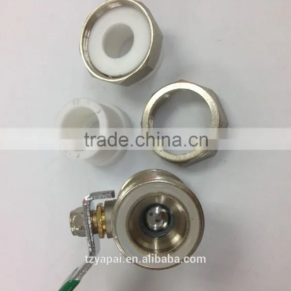 China Online Selling PP-R Brass Ball Valve photo-5