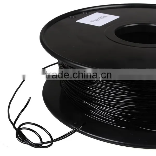 3D Printer Material Flexible Filament Black 3D Filament PLA photo-2