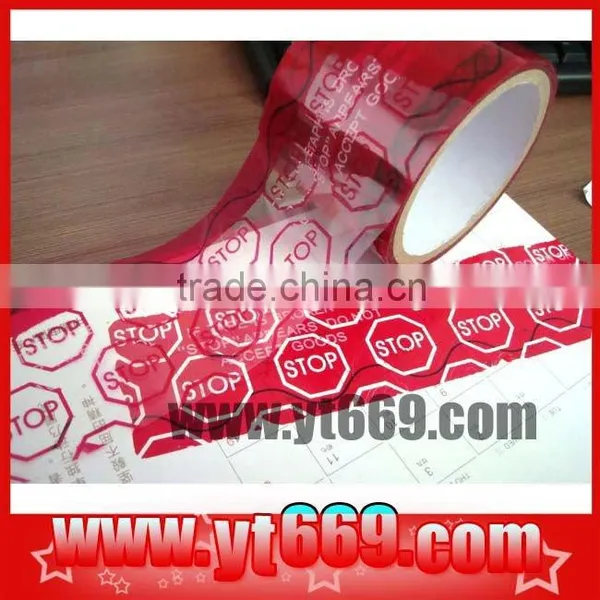Anti-counterfeit Tamper Evident Security Tape