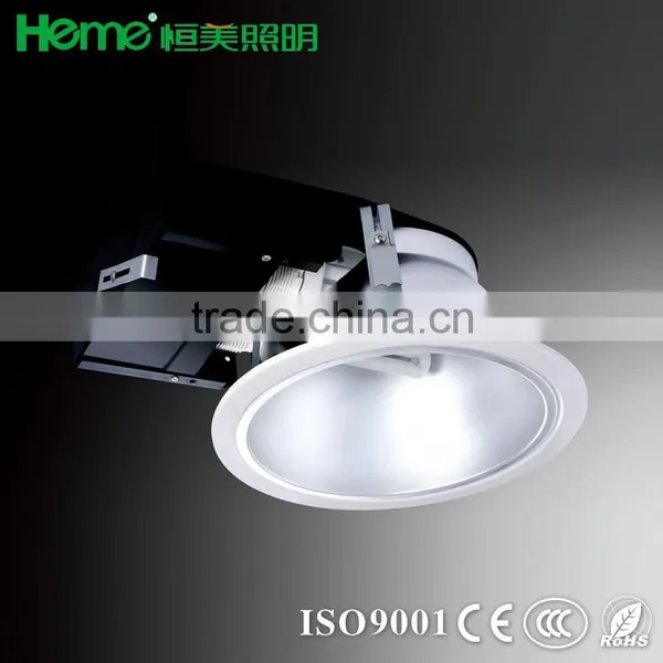 9 Inch 059 Type Recessed PLC Diffuser Diameter 256mm Cut Out 240mm Down Light With Frost Glass 26w