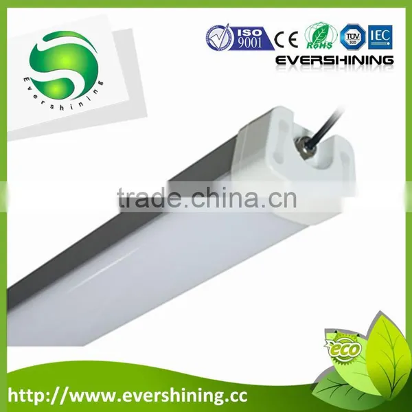 SMD LED Batten Fitting Light 40Watt LED Tube Batten 120cm Aluminum PC For Factory