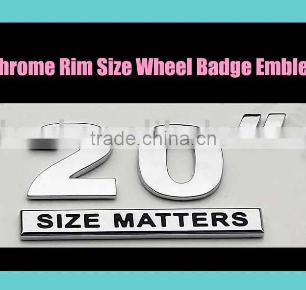 Chrome Emblem,badge,sticker,car Emblems