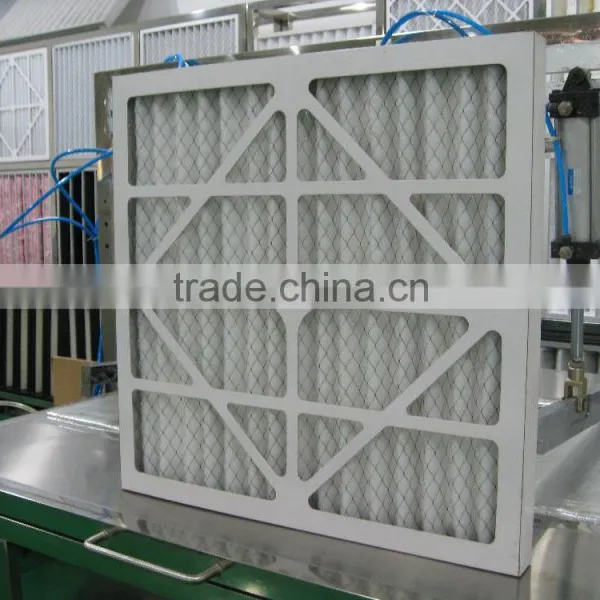 Customized Cardboard Frame Pleated Panel Air Filter photo-2