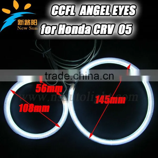 Car Headlight for Honda 05, CCFL Angel Eyes in Auto Lighting System for Honda Cars Headlights Halo Ring Light