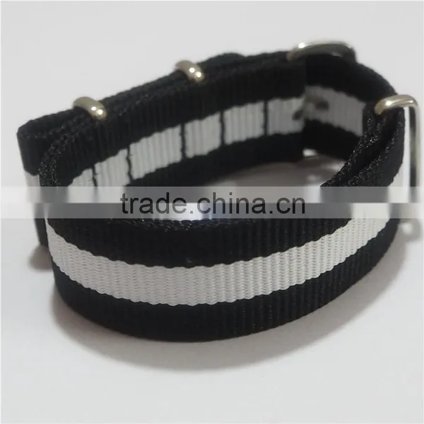 Free Sample Adjustable Nato Nylon Watch Strap 20mm photo-2