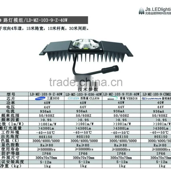 40W High Efficiency IP67 Led Street Light Module(LD-MZ-103-9-Z) photo-3