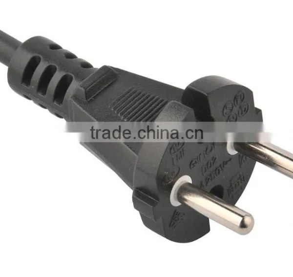Ac Power Plug With End Power Cord for France Standard High Quality Lower Price Offer Wholesales Over the World 2 Pin POWER PLUG photo-3