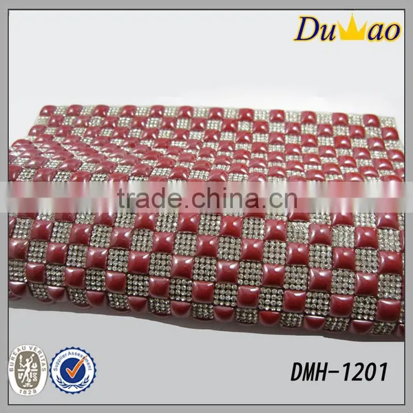 Rhinestone Mesh Hot-fix Rhinestone Sheet Crystal Mesh photo-2