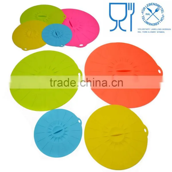 China Express DHL Non Spill Feature Silicone Suction Lids photo-3