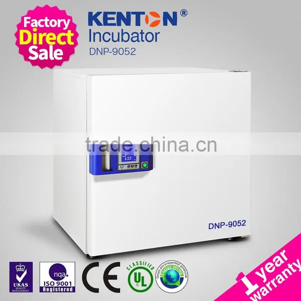 LCD Display Good Price Mini DNP-9052 Electric Heating Incubator From Lab Equipment Factory photo-4