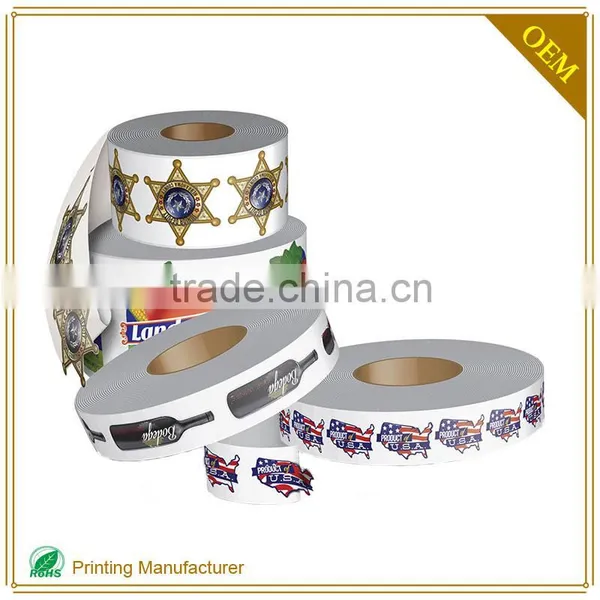 2015 Full Color Frozen Food Label Sticker Stickers For Isticks Cutting Printer Factory photo-2