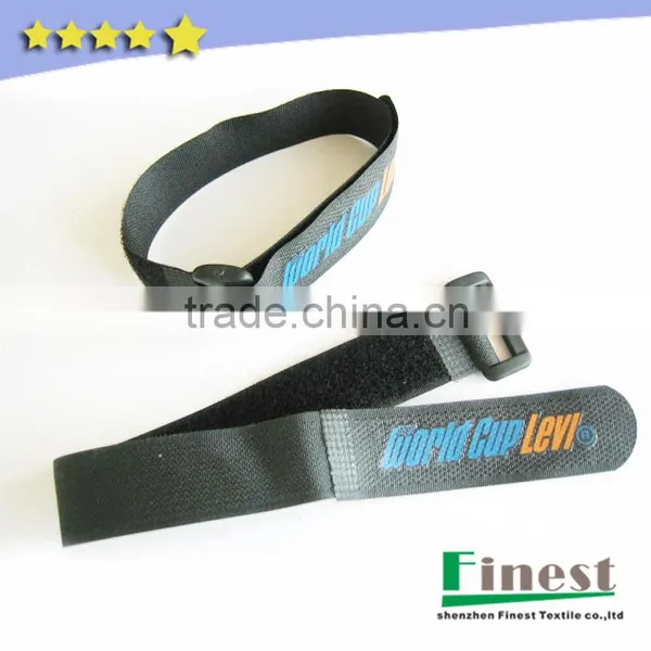 Custom Hook and Loop Adjustable Cable Tie Cable Strap photo-4