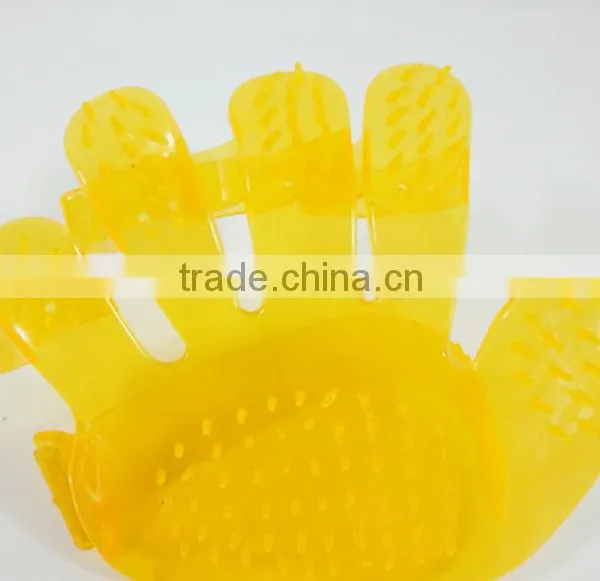 Hot Silicone Pet Bath Massage Brush Pet Bathing Brush / Clean Brush Dog Massage Brush / Pet Bath Brush photo-4